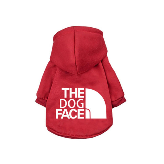 Colorful "The Dog Face" Streetwear Dog Hoodie