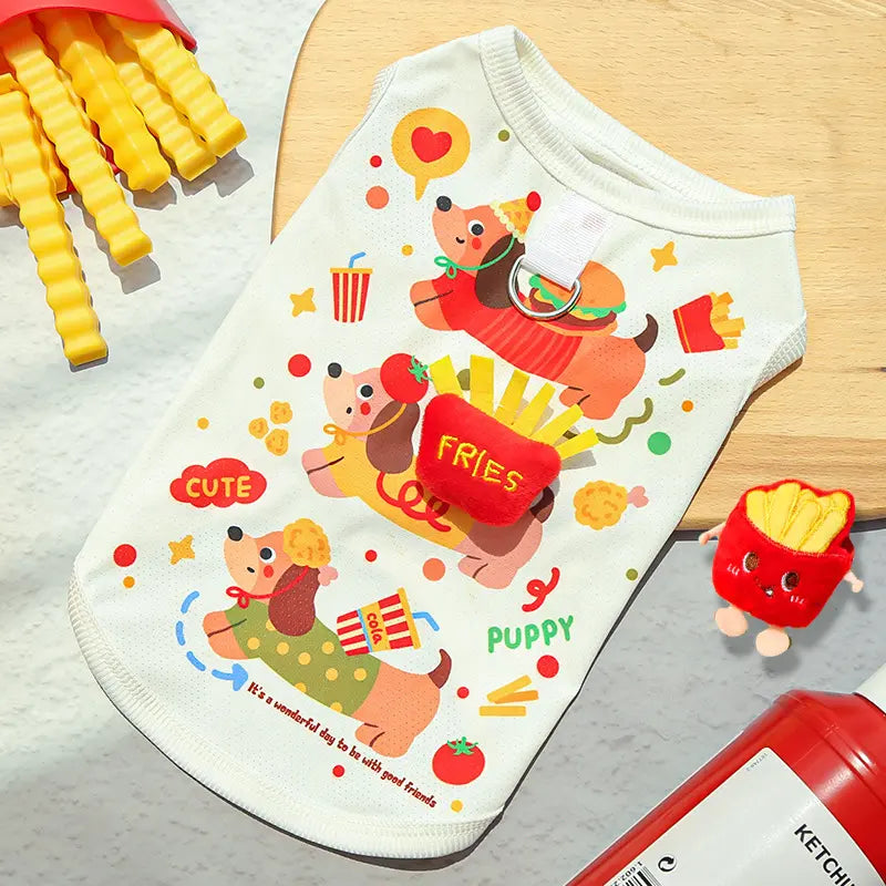 kawaii-cartoon-dog-vest-harness-ring
