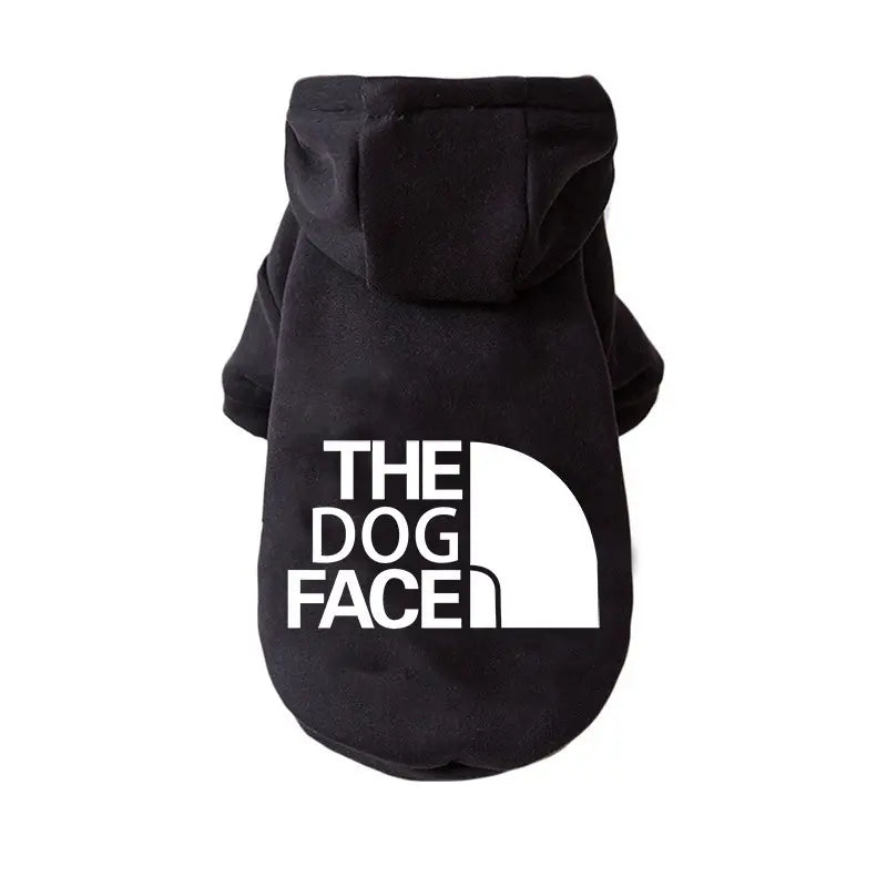 Colorful "The Dog Face" Streetwear Dog Hoodie